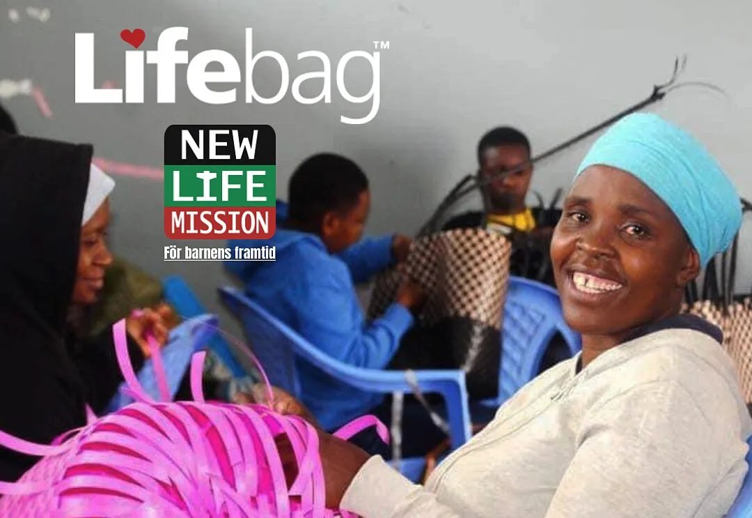 Lifebag – handflätade väskor som skapar arbete för kvinnor i Kenya.